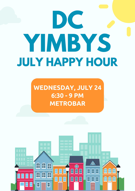 July Happy Hour Flyer