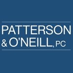 PO Logo Stacked 6 Blue Background Lines