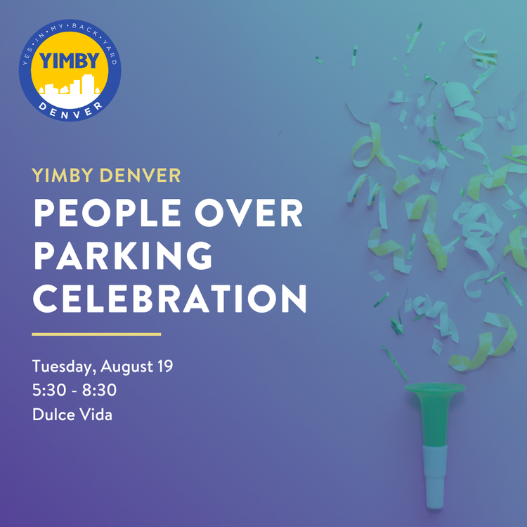 people over parking celebration