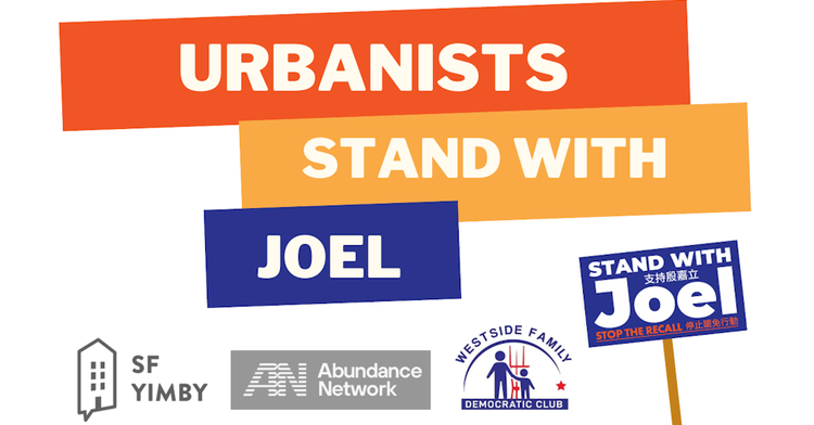 Urbanists Stand With Joel