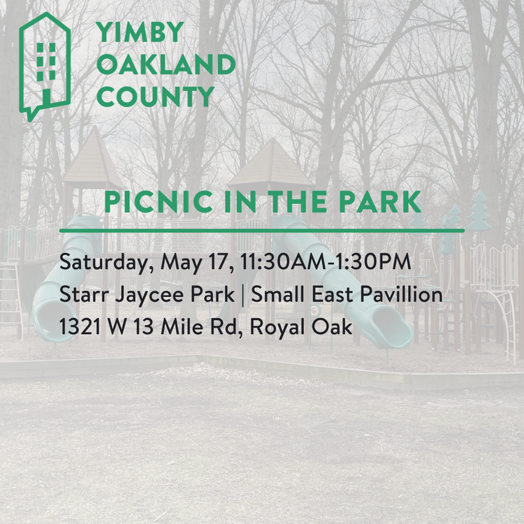 yimby oakland county picnic square